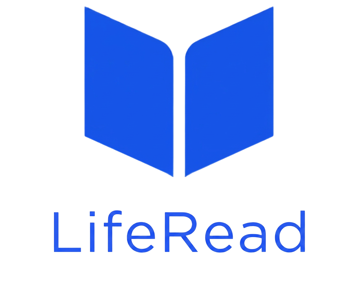 LifeRead app showing a chapter with a Read Aloud speaker button